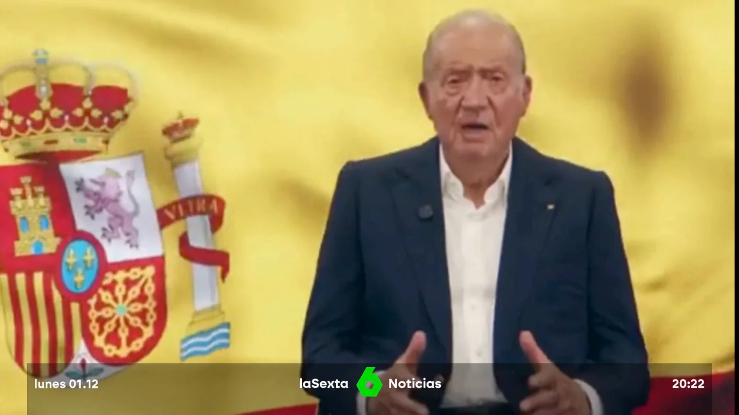 El extraño video del rey emérito en el que pide a los jóvenes que apoyen a su hijo Felipe VI El extraño video del rey emérito en el que pide a los jóvenes que apoyen a su hijo Felipe VI