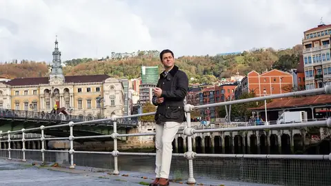 David Henrie, actor de Los magos de Waverly Place, en el País Vasco David Henrie, actor de Los magos de Waverly Place, en el País Vasco