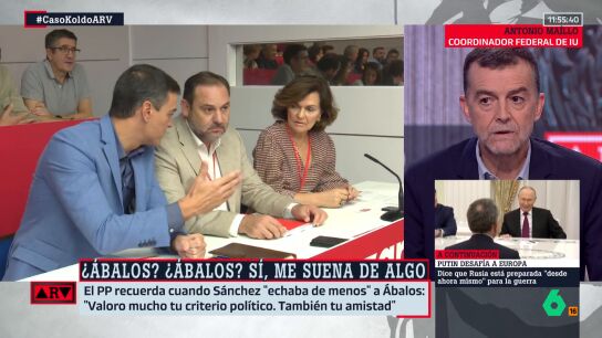 Antonio Ma&iacute;llo reconoce que el PSOE tiene "un problema" con el caso Koldo: "No me vale el yo no sab&iacute;a nada"