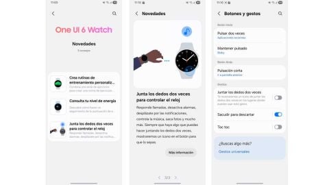 Activando juntar los de dedos dos veces