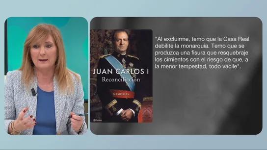 La periodista Mayte Alcaraz durante una de sus intervenciones en Más Vale Tarde La periodista Mayte Alcaraz durante una de sus intervenciones en Más Vale Tarde