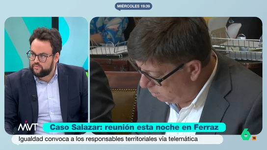 Monrosi reflexiona sobre Sánchez y los escándalos del PSOE: "Al principio estaba solo y echó mano de lo que quedaba" "Se puede decir que lo de Ábalos, Cerdán y Koldo no lo sabía, pero lo de Salazar, al menos desde el mes de julio, sí lo sabían", afirma rotundo el periodista José Enrique Monrosi en este vídeo.