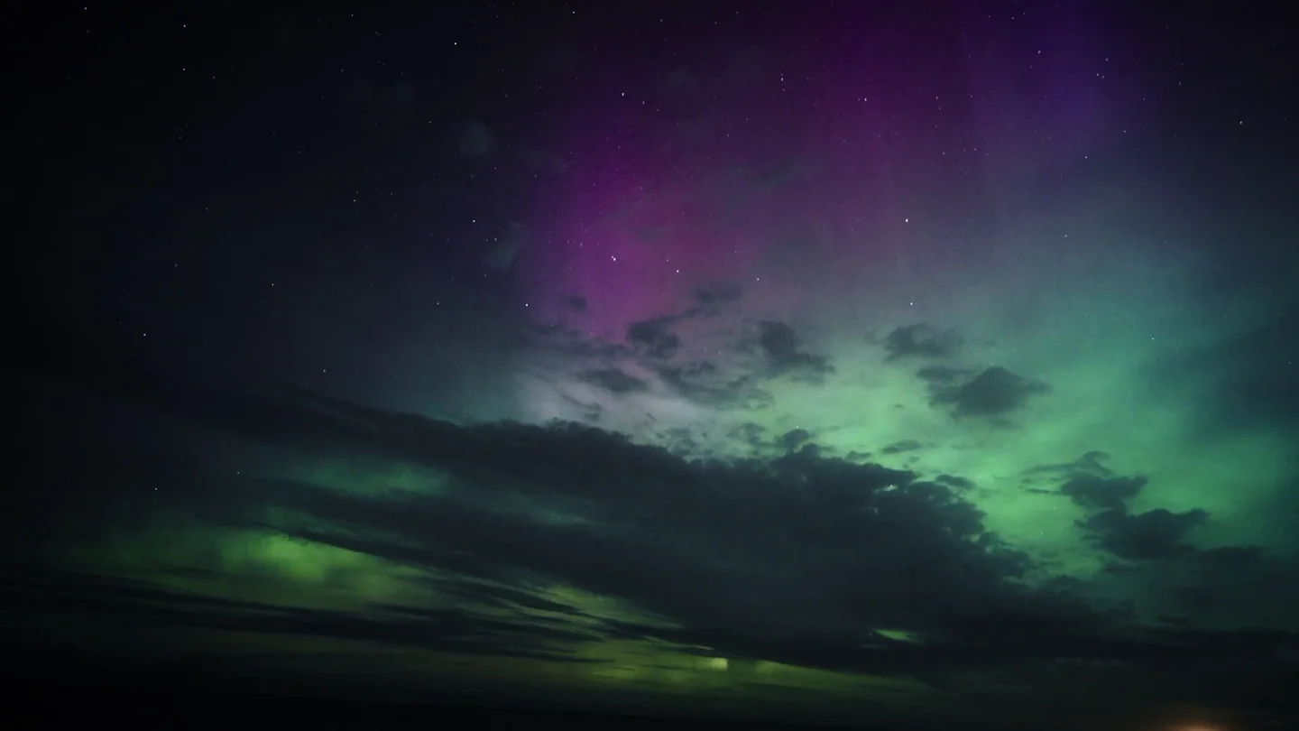 Patricia Conde y Gotzon Mantuliz viven una noche mágica en Alaska bajo las auroras boreales Patricia Conde y Gotzon Mantuliz viven una noche mágica en Alaska bajo las auroras boreales