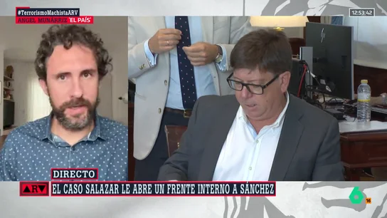 Munárriz señala que el caso Salazar puede hacer daño a la "credibilidad" del PSOE: "Esta vez se escucha ruido en el partido" Munárriz señala que el caso Salazar puede hacer daño a la "credibilidad" del PSOE: "Esta vez se escucha ruido en el partido"