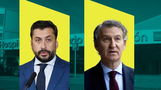 Carlos Díaz-Pache y Alberto Núñez Feijóo Carlos Díaz-Pache y Alberto Núñez Feijóo