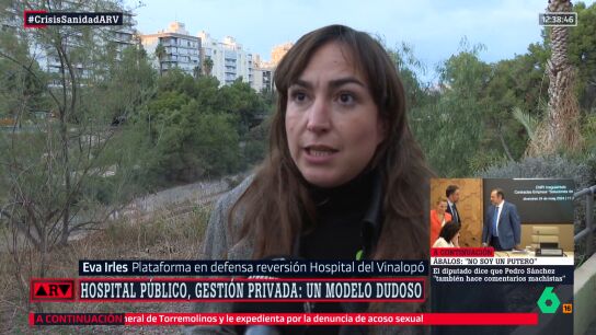 Pacientes de Vinalop&oacute; denuncian que se hace "negocio con la salud": "Lo que ha pasado en Madrid no nos coge de sorpresa"