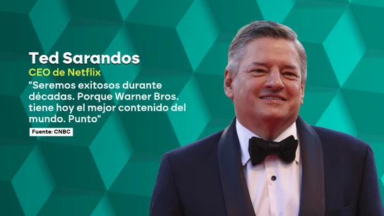 Ted Sarandos, CEO de Netflix Ted Sarandos, CEO de Netflix