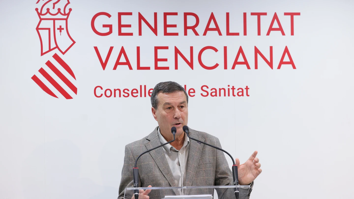 El conseller de Sanidad, Marciano Gómez El conseller de Sanidad, Marciano Gómez