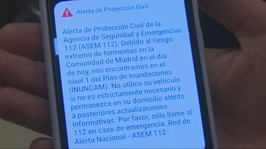 ES-Alert en la Comunidad de Madrid ES-Alert en la Comunidad de Madrid