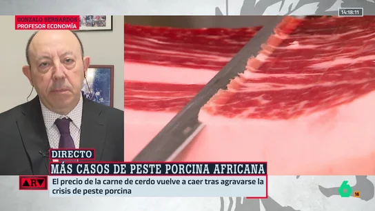 Gonzalo Bernardos, sobre la crisis de la peste porcina: "No afectará significativamente al precio del jamón" Gonzalo Bernardos, sobre la crisis de la peste porcina: "No afectará significativamente al precio del jamón"