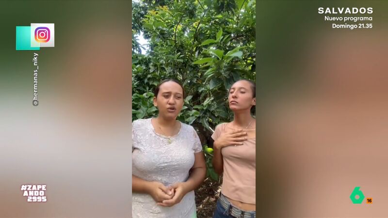 Las hermanas Niky sorprenden con su aguda interpretación del villancico 'Campanas mil'