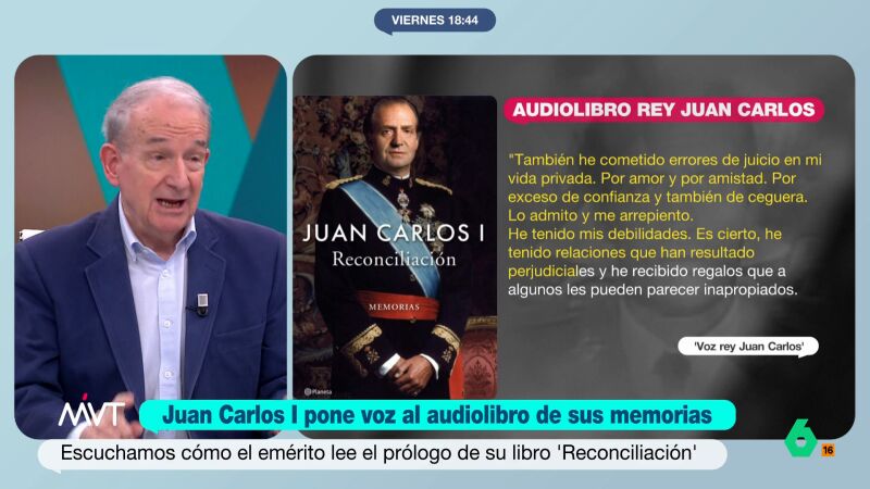 ¿Cuánto podría ganar Juan Carlos I con sus memorias? José Apezarena comparte sus cálculos
