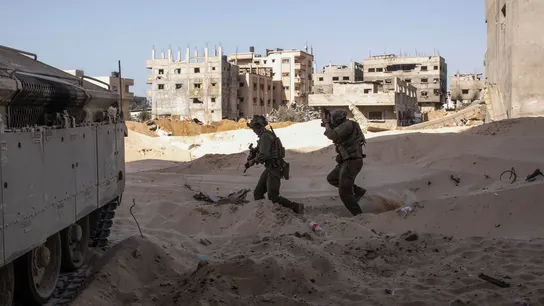 Soldados israelíes en Gaza Soldados israelíes en Gaza