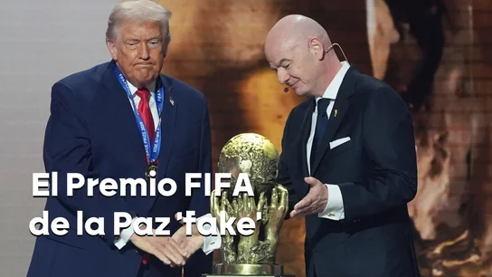 El Premio FIFA de la Paz a Trump El Premio FIFA de la Paz a Trump