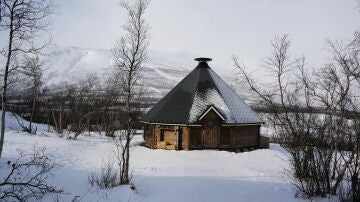 Cabaña nórdica en Laponia sueca (Abisko) Cabaña nórdica en Laponia sueca (Abisko)