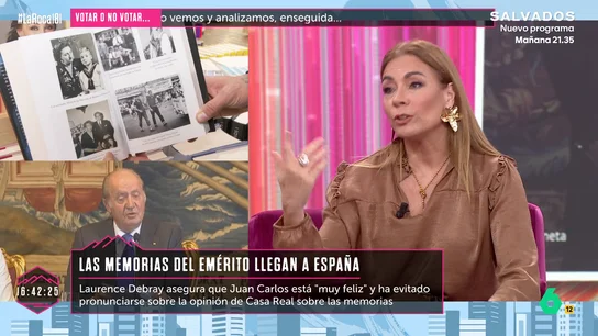 Silvia Taulés cuenta en La Roca cómo iba a ser la presentación de las memorias del emérito en Madrid: "Lo quería hacer a lo bestia" Silvia Taulés cuenta en La Roca cómo iba a ser la presentación de las memorias del emérito en Madrid: "Lo quería hacer a lo bestia"