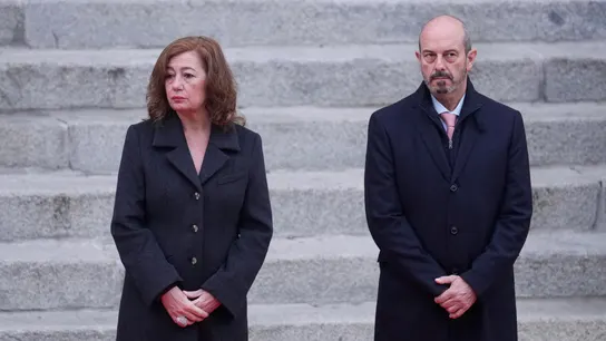 Francina Armengol y Pepe Rollán. Francina Armengol y Pepe Rollán.