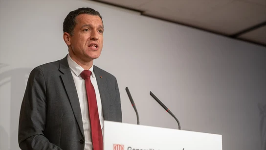 El conseller de Agricultura, Ganadería, Pesca y Alimentación de la Generalitat, Oscar Ordeig El conseller de Agricultura, Ganadería, Pesca y Alimentación de la Generalitat, Oscar Ordeig