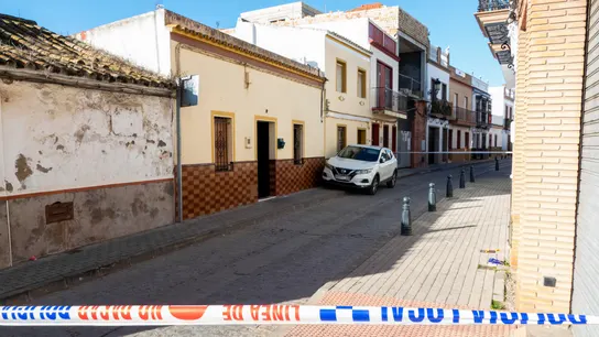 Lugar del crimen machista en Sevilla Lugar del crimen machista en Sevilla