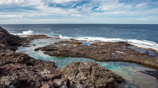 Zona de los Charcones, en Playa Blanca Zona de los Charcones, en Playa Blanca
