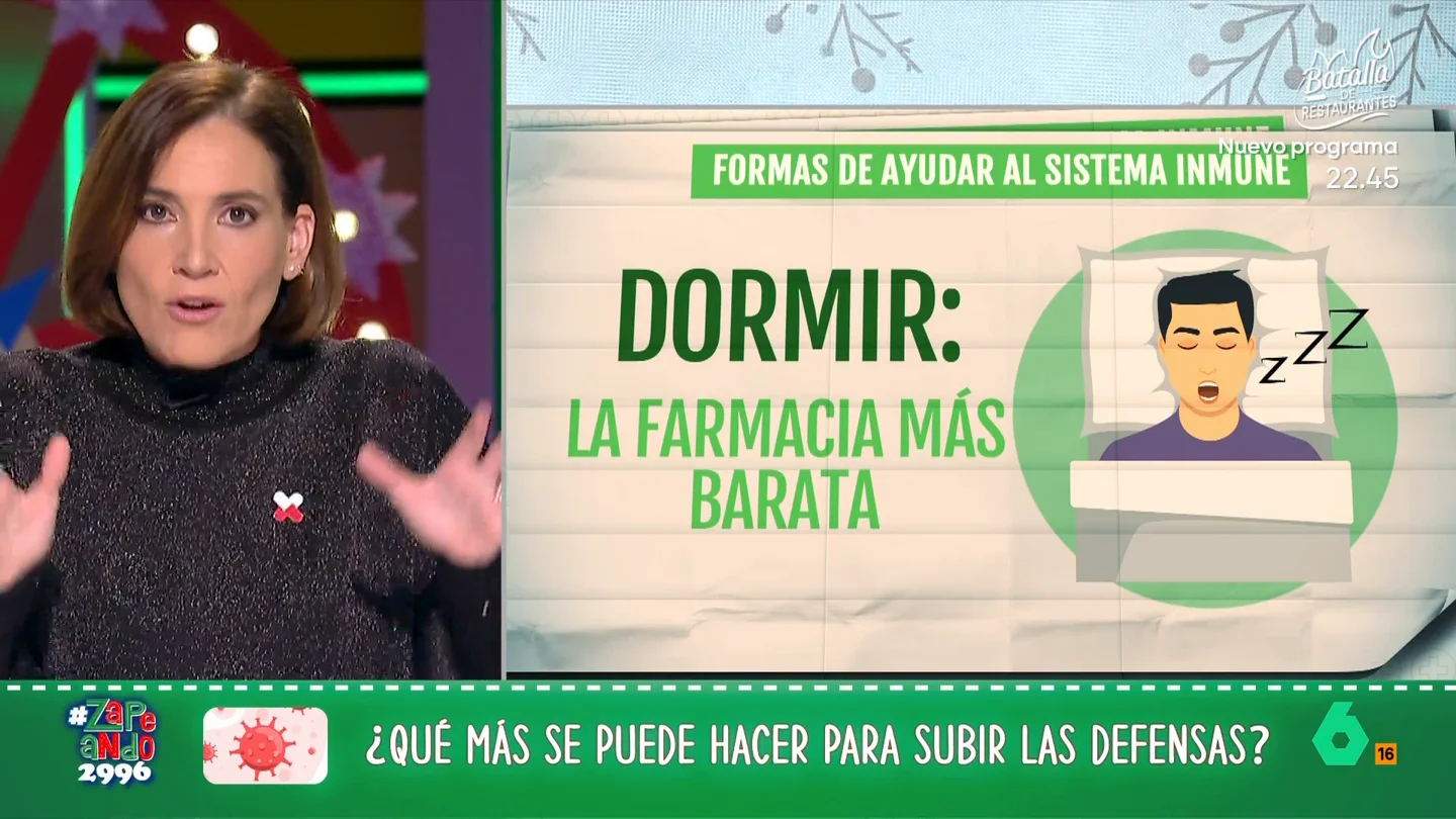 Los consejos de Boticaria García para mejorar las defensas frente a la gripe: del "antivirus original" a "comer como tu abuela" Frente a la epidemia de gripe que ya está por todas partes en España, Boticaria García explica en este vídeo qué podemos hacer para fortalecer nuestro sistema inmunitario y qué debemos evitar.
