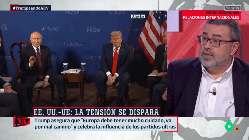 Pedro Rodríguez, tras las declaraciones de Trump: "Europa tiene que empezar a asumir que está sola"