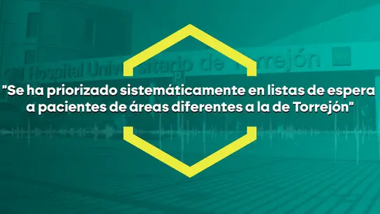 La manipulación de las listas de espera en el Hospital de Torrejón es solo la punta del iceberg La manipulación de las listas de espera en el Hospital de Torrejón es solo la punta del iceberg