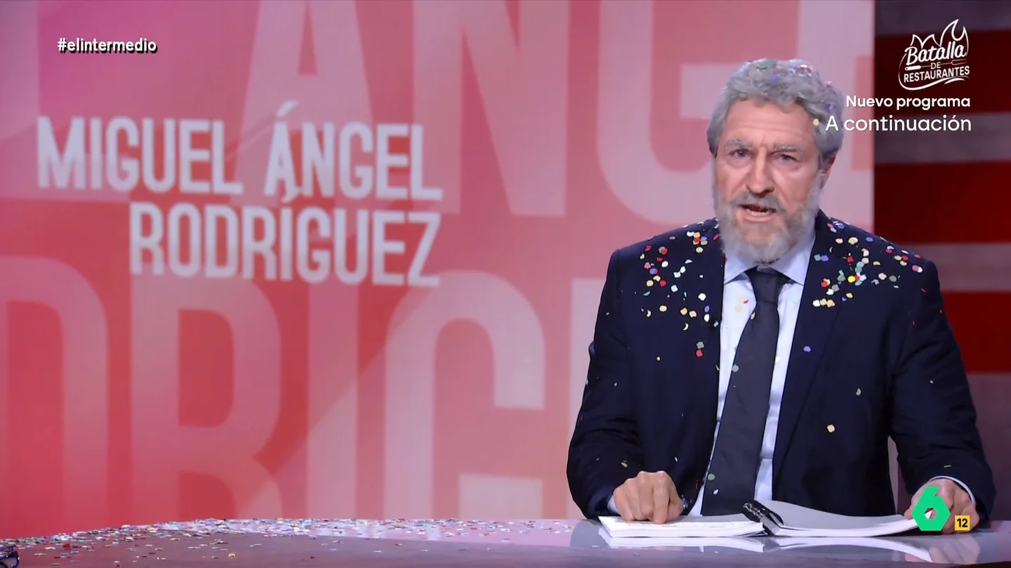 'Miguel Ángel Rodríguez' celebra la sentencia del Tribunal Supremo: "Le hemos cortado al fiscal las dos orejas y el rabo" 'Miguel Ángel Rodríguez' celebra la sentencia del Tribunal Supremo: "Le hemos cortado al fiscal las dos orejas y el rabo"