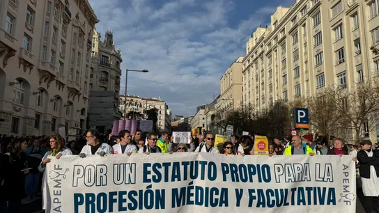 La huelga de médicos en Madrid, el 9 de diciembre de 2025 La huelga de médicos en Madrid, el 9 de diciembre de 2025