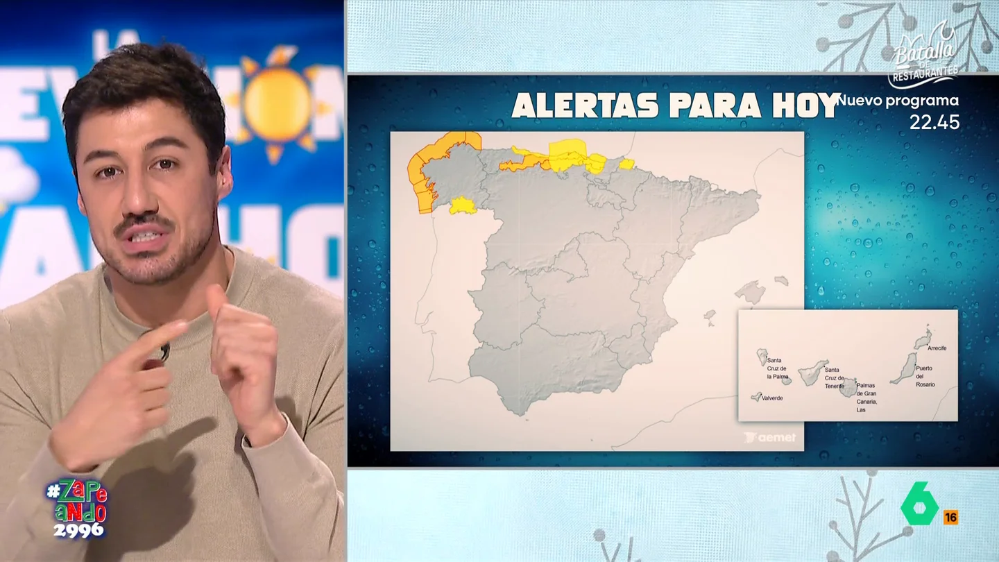 VÍDEO | Francisco Cacho pide extremar la precaución ante el temporal de viento y oleaje: "No hay que acercarse a las costas" VÍDEO | Francisco Cacho pide extremar la precaución ante el temporal de viento y oleaje: "No hay que acercarse a las costas"