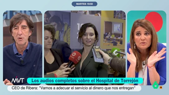 Benjamín Prado, sobre el hospital de Torrejón: "Convierte a los pacientes en clientes y la sanidad en un negocio" Benjamín Prado, sobre el hospital de Torrejón: "Convierte a los pacientes en clientes y la sanidad en un negocio"