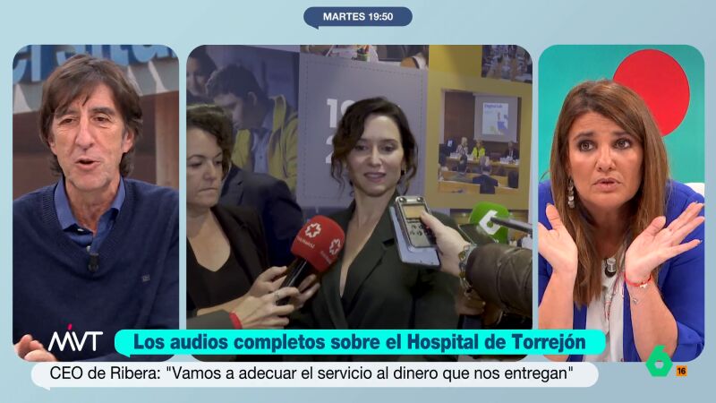 Benjamín Prado, sobre el hospital de Torrejón: "Convierte a los pacientes en clientes y la sanidad en un negocio"