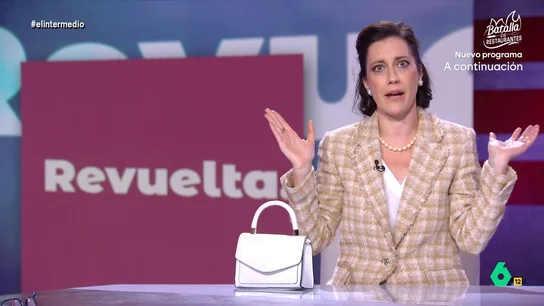 La 'señora bien' opina sobre la disputa en las juventudes de Vox: "Parece que ahora solo pueden llevarse cosas gratis los menas" Cristina Gallego se convierte en la 'señora bien' de El Intermedio y en este vídeo analiza los diversos frentes en Vox, desde las disputas internas en Revuelta al enfrentamiento entre María Guardiola y Abascal en Extremadura.