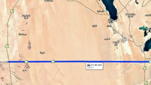 Carretera en Google Maps Carretera en Google Maps