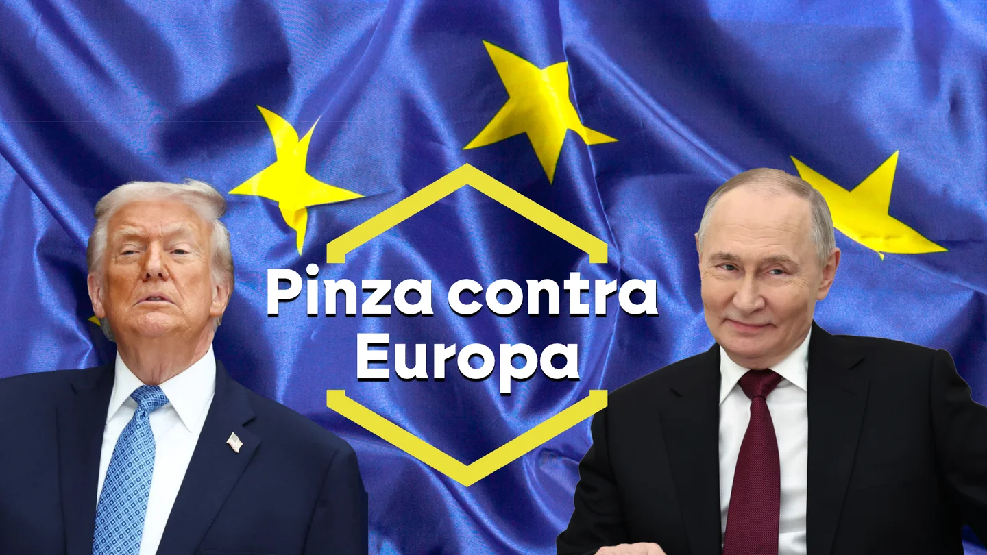 Donald Trump y Vladímir Putin. Donald Trump y Vladímir Putin.