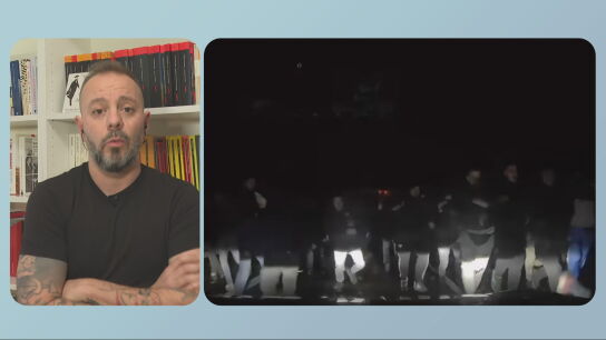 El periodista Antonio Maestre durante una intervenci&oacute;n en M&aacute;s Vale Tarde