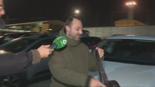 El hijo de José Luis Ábalos tras visitar a su padre en Soto del Real. El hijo de José Luis Ábalos tras visitar a su padre en Soto del Real.