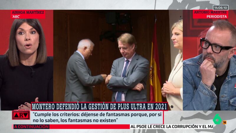 Ainhoa Martínez, sobre la figura de Vicente Fernández: "Me llama la atención su voracidad por la corrupción"