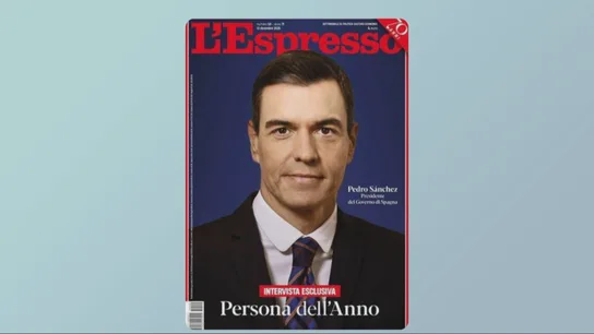 Pedro Sánchez, 'Persona del Año' según 'L'Espresso': elogios internacionales en medio de la tormenta política en España Pedro Sánchez, 'Persona del Año' según 'L'Espresso': elogios internacionales en medio de la tormenta política en España