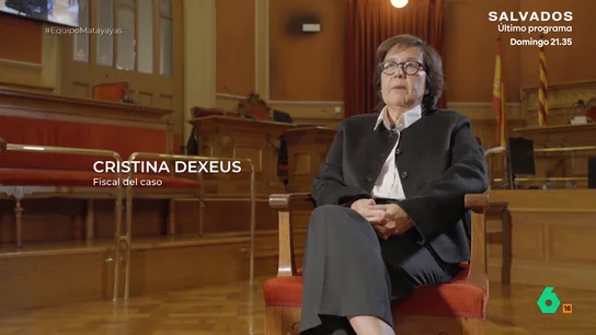 La fiscal del juicio a 'la Matayayas' recuerda su surrealista defensa: "Decía que había sido una tal Mari y le pagó con joyas" Cristina Dexeus, fiscal en el juicio contra Remedios Sánchez por el asesinato de tres ancianas y brutales agresiones a otras cinco, habla por primera vez en televisión sobre el proceso y la estrategia de defensa de la asesina en serie.