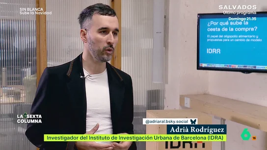 Adrià Rodríguez expone la diferencia entre la subida de precios y la remuneración de los agricultores: "Los supermercados se quedan el 30-50% del coste final" Adrià Rodríguez expone la diferencia entre la subida de precios y la remuneración de los agricultores: "Los supermercados se quedan el 30-50% del coste final"