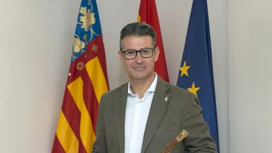 Toni González, alcalde de Almussafes. Toni González, alcalde de Almussafes.