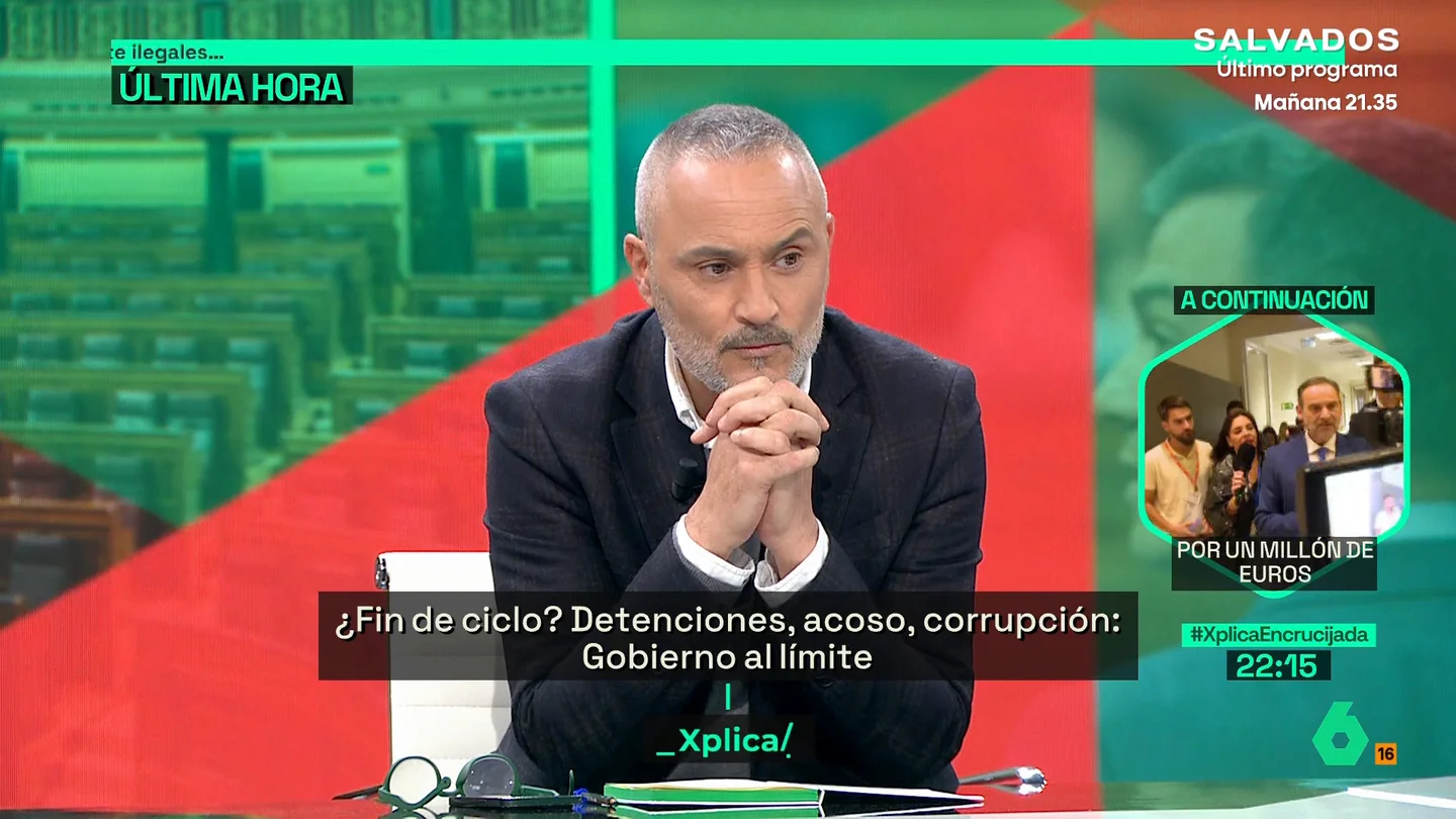 Santiago Martínez-Vares, tajante con Pedro Sánchez: "El presidente del Gobierno no ha hecho nada más que resistir" Santiago Martínez-Vares, tajante con Pedro Sánchez: "El presidente del Gobierno no ha hecho nada más que resistir"