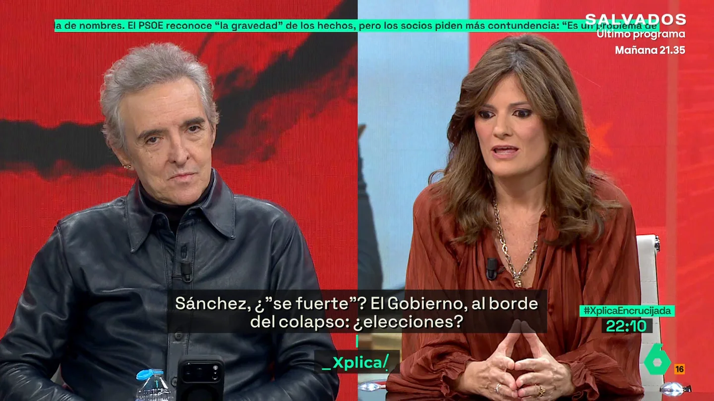 Pilar Gómez no cree que Sánchez vaya a convocar elecciones: "En Moncloa siguen con la teoría de que escampa" Pilar Gómez no cree que Sánchez vaya a convocar elecciones: "En Moncloa siguen con la teoría de que escampa"