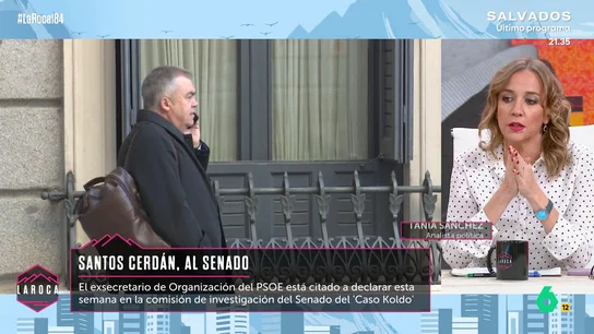 Tania Sánchez no considera peligrosa la intervención de Cerdán en el Senado para el PSOE Tania Sánchez no considera peligrosa la intervención de Cerdán en el Senado para el PSOE