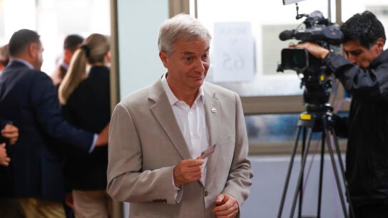 El candidato a la Presidencia de Chile por el Partido Republicano y Social Cristiano, Jos&eacute; Antonio Kast