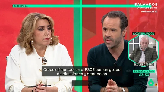Javier Chicote: "Lo más feminista que ha hecho Pedro Sánchez ha sido prescindir de Ábalos" Javier Chicote: "Lo más feminista que ha hecho Pedro Sánchez ha sido prescindir de Ábalos"