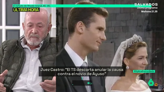 El juez Castro, sobre las declaraciones de Urdangarin: "Tiene derecho a defender su inocencia, aunque haya sido condenado" El juez Castro, sobre las declaraciones de Urdangarin: "Tiene derecho a defender su inocencia, aunque haya sido condenado"