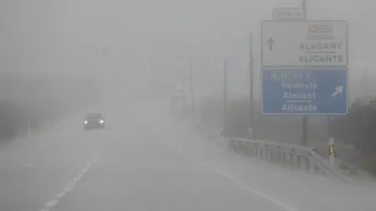 Intensa lluvia en el Levante Intensa lluvia en el Levante