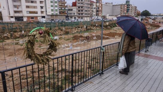 Situaci&oacute;n de alerta roja por lluvias extremas por el paso de la borrasca Emilia, en Paiporta, Valencia.